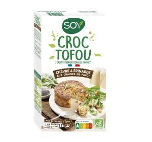CROC TOFU CHEVRE EPINARD ET PAVOT