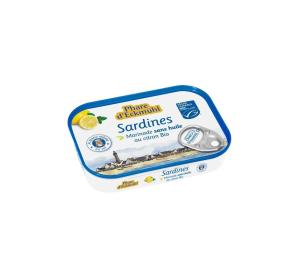 SARDINE CITRON SANS HUILE