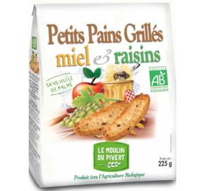 PETIT PAIN AU MIEL ET RAISIN