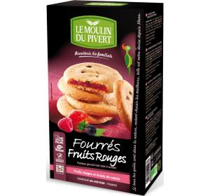 COOKIES FOURRES AUX FRUITS ROUGES