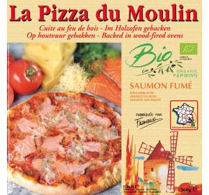 PIZZA  AU SAUMON FUME
