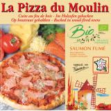PIZZA  AU SAUMON FUME