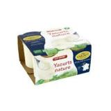 YAHOURTS NATURE LAIT ENTIER 4*125G