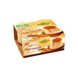 FLAN VANILLE NAPPÉ DE CARAMEL 4*100G
