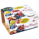 YAHOURTS PANACHÉS 4 FRUITS 4*125G